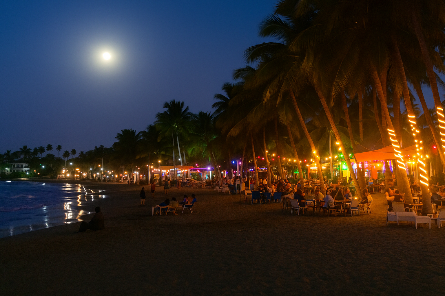 Nightlife by the Sea